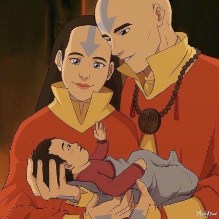 Aang_s Parents Mundo Avatar Macky