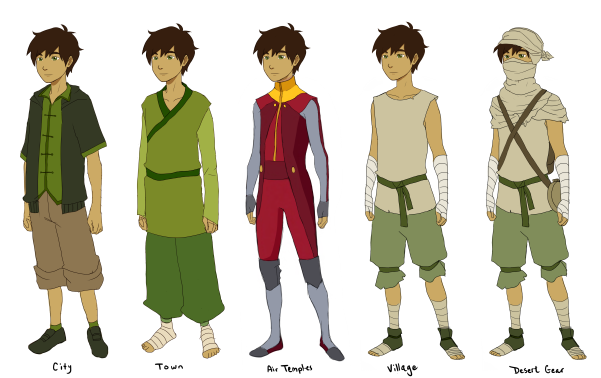 Genji Clothing Lineup Old